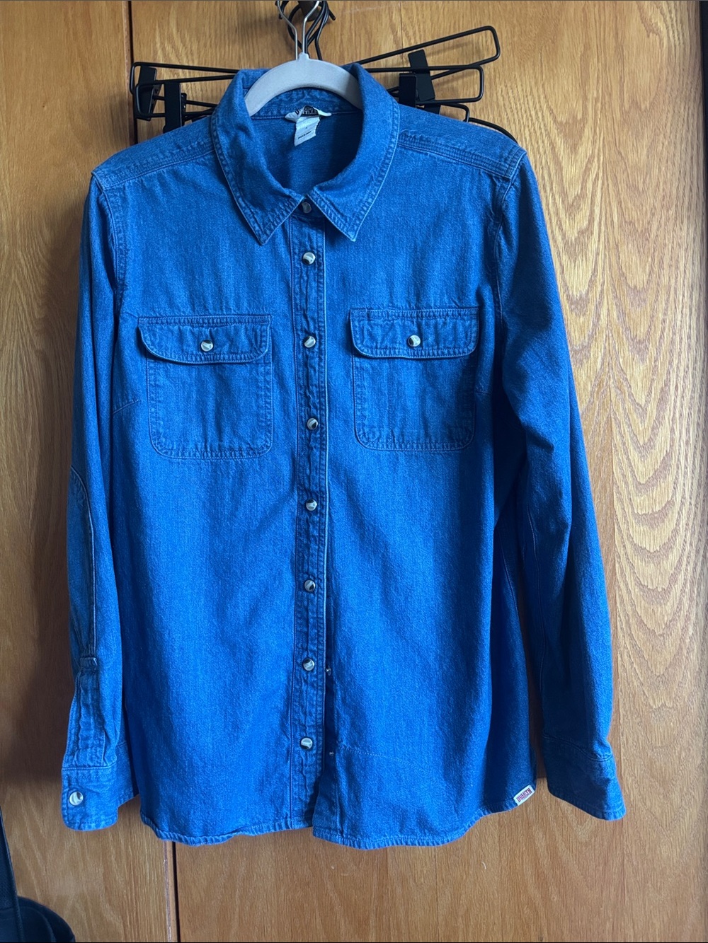 Duluth Trading Company Cotton Chambray Shirt